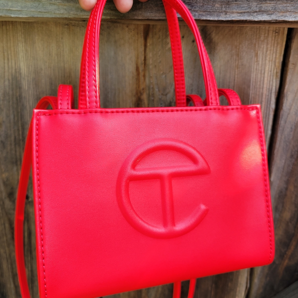 Small Red Telfar *AUTHENTIC*